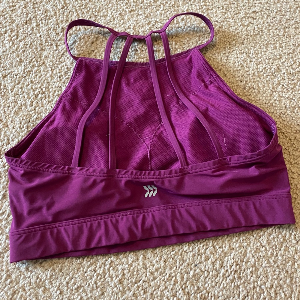 Magenta sports bra